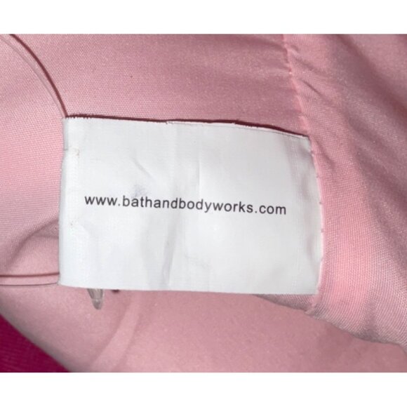 Pink Faux Leather Tote Bag With Laser-Cut Design By Bath & Body Works - Picture 5 of 5